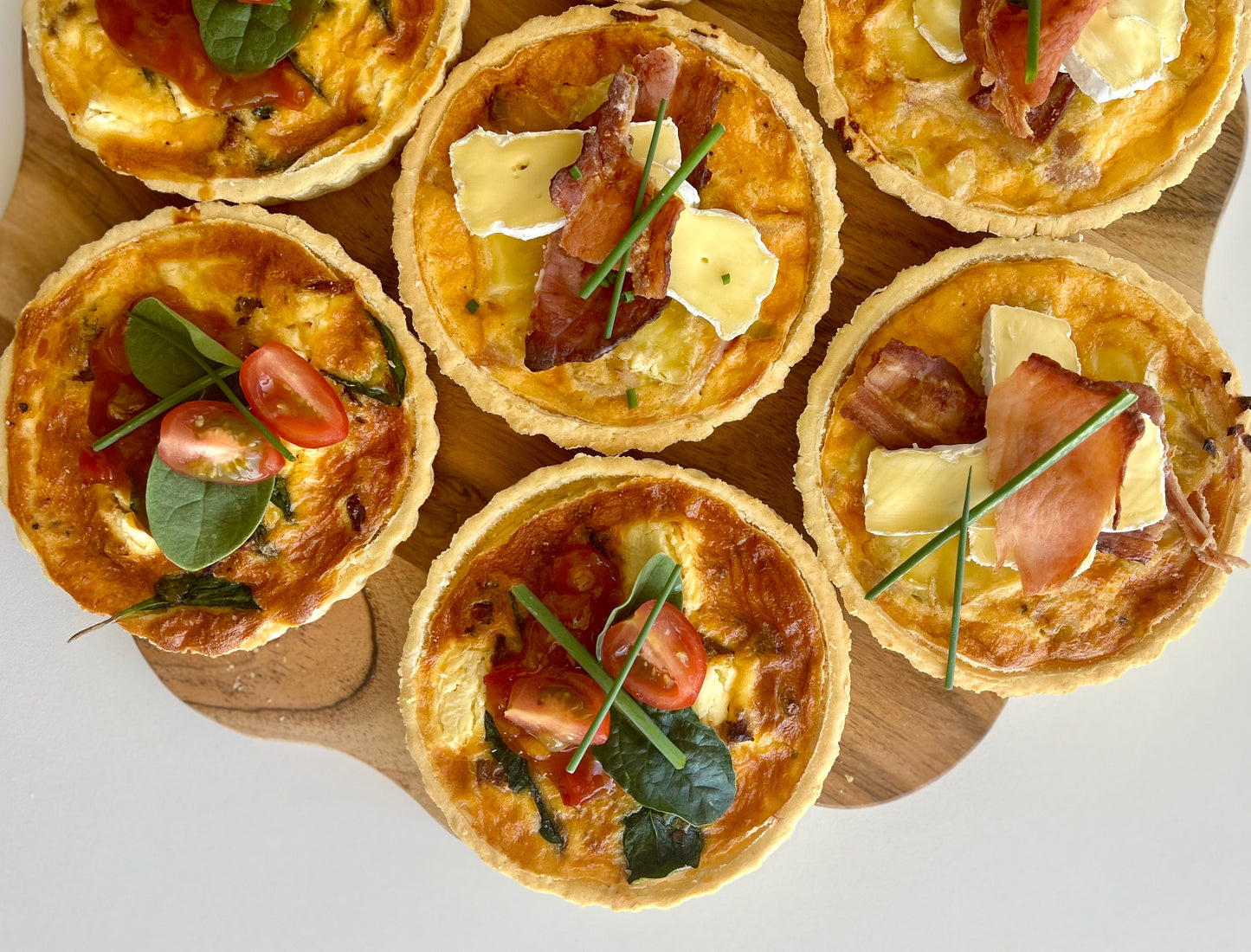 Assorted Quiches